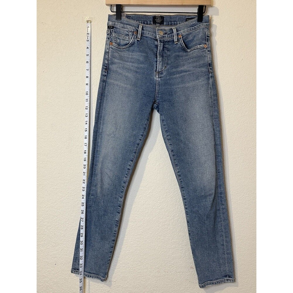Citizens Of Humanity Los Angeles California Rocket Crop Highrise Skinny Size 26